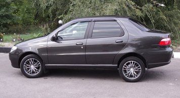 Дефлекторы окон ветровики Fiat Albea 2006- F20107 фото