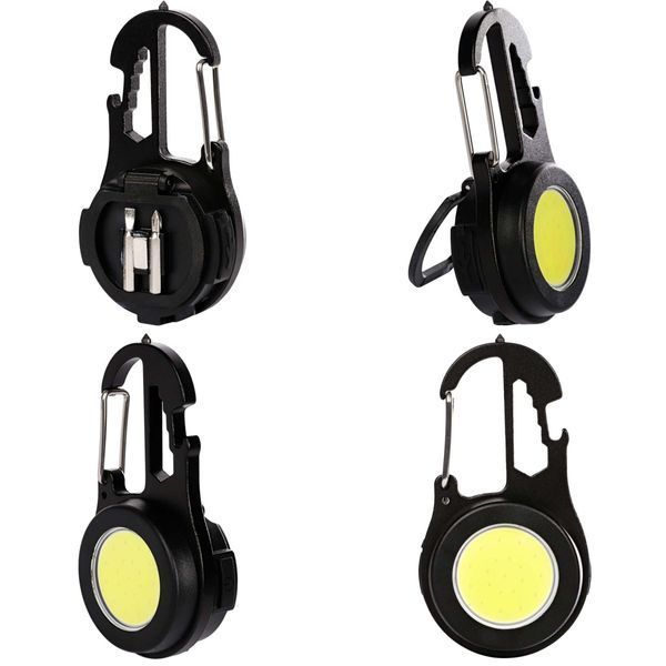 Многофункциональный LED фонарик туристический мультитул на карабине (SQ-861) 64424 фото