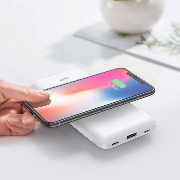 Портативный Аккумулятор Power Bank Hoco J50 Surf 10000 mAh Черный 44640 фото