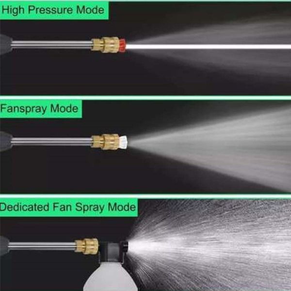 Мойка Высокого Давления Аккумуляторная Zhong ZH-7 300W 30000mAh (60мин) 68428 фото