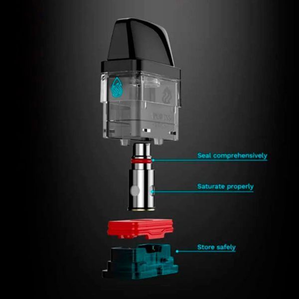 Многоразовый Pod-Набор Vaporesso Xros Mini 1000mAh 2 мл (Картриджей 0.8 ОМ 3 шт) Silver Серебрянный 68650 фото
