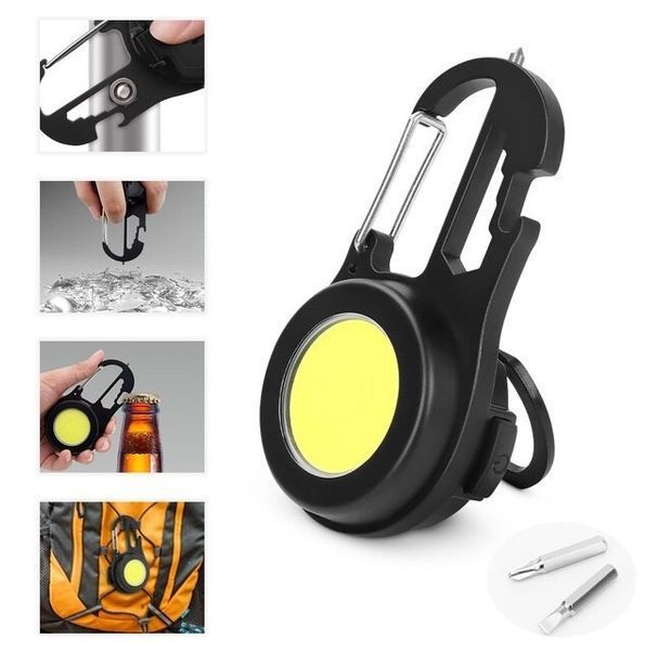 Многофункциональный LED фонарик туристический мультитул на карабине (SQ-861) 64424 фото
