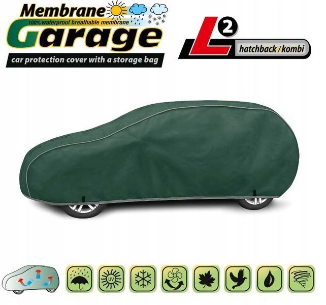 Тент автомобільний для Хечбека Універсала L2 455 х 148 x 136 см Membrane Garage (5-4728-248-3050) 61104 фото