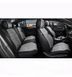 5D Авточехлы накидки для сидений Алькантара Экокожа Elegant VERONA комплект Серые (700 143) 60197 фото 3