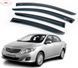 Дефлектори вікон вітровики HIC для Toyota Corolla E150 2007-2013 Оригінал (T54-IJ) T54-IJ фото 1