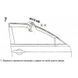 Дефлекторы окон ветровики Ford C-Max I 2003-07 2010- Cкотч 3M Acryl-Auto 51687 фото 9