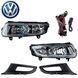 Противотуманные фары для Volkswagen Polo 5 2010-2014 H8-12V 35W с проводкой Комплект (VW-369) 81260 фото