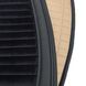 Накидки на передние сидения Алькантара Napoli Premium Черные 2 шт 32547 фото 11