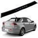 Cпойлер заднього скла козирок для Mitsubishi Lancer X 2007-2015 Прилягає до скла 3М скотч Voron Glass 67303 фото 1