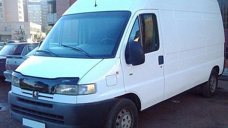 Дефлектор капоту мухобійка для Peugeot Boxer 1994-2003/до ресталінгу 3236 фото