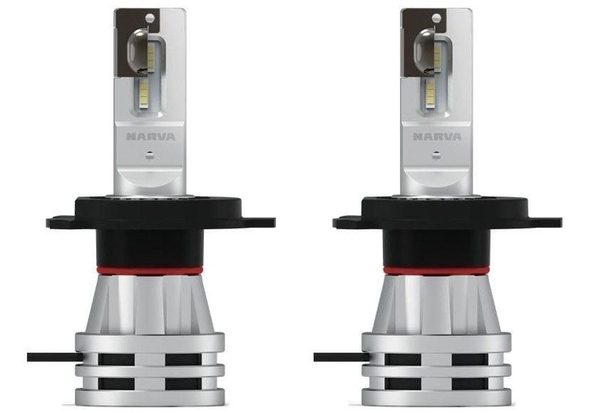 LED лампи автомобільні Narva H4 радіатор кулер 8000Lm 24W / 6500K / IP67 / 8-48V 2 шт (180323000) 57054 фото