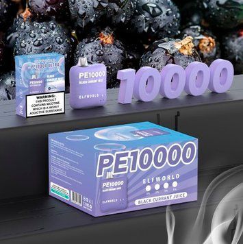 Elf Bar World PE10000 POD 5% Black Currant Juice Сік чорної смородини (Підряджається) 60862 фото