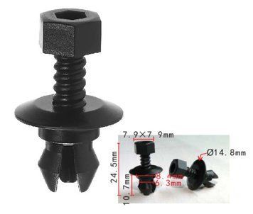 Кліпса молдинга порога Volkswagen Audi 3C0853934 (C1736) 74070 фото