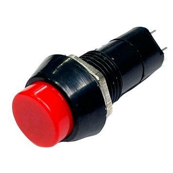 Кнопка Переключатель с фиксацией 12V (On/Off) 2 Контакта 39 мм Красные №311 66020 фото