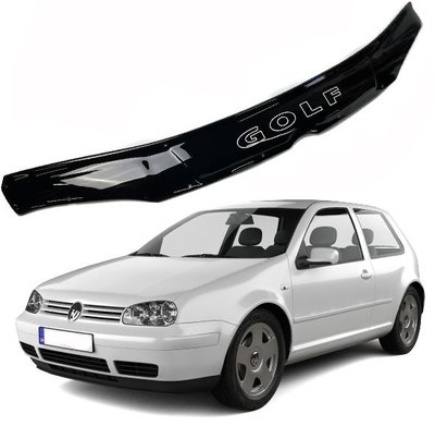 Дефлектор капота мухобійка Volkswagen Golf IV 1997-2002 Voron Glass MV11299 фото