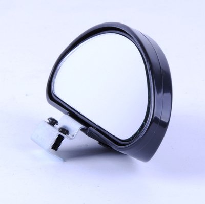 Зеркало автомобильное внешнее дополнительное полумесяц Elegant 115 х 55 мм Черное (EL 130500) 24168 фото