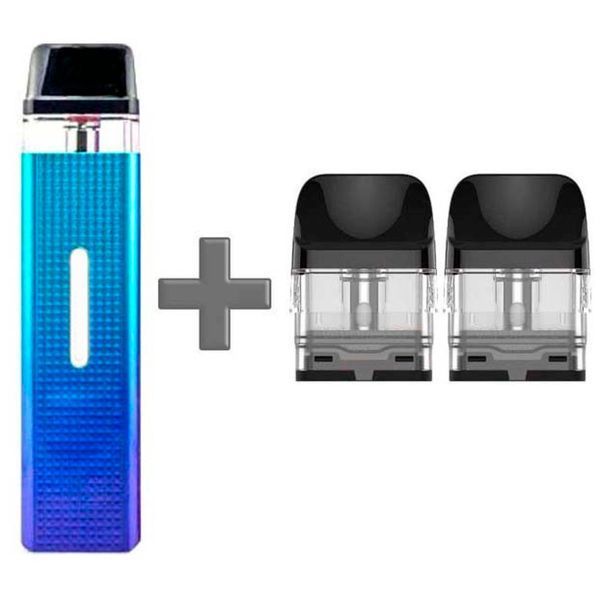Багаторазовий Pod-Набір Vaporesso Xros Mini 1000mAh 2 мл (Картриджів 1 ОМ 3 шт) Grape Purple Виноградно-фіолетовий 66711 фото