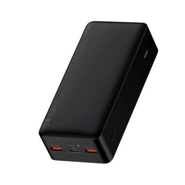 Портативний Акумулятор Power Bank Baseus 20000 mAh 15W Чорний (Оригінал) 44647 фото