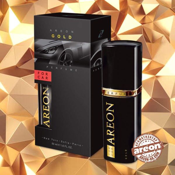 Ароматизатор воздуха Areon Car Perfume 50ml Black Gold 34646 фото