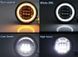 Додаткова LED фара 60 W 10-30V Bi-Led DRL фари 7 дюймів ДХО Ангельські очі 1 шт (3583) 53809 фото 6