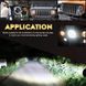 Додаткова LED фара 60 W 10-30V Bi-Led DRL фари 7 дюймів ДХО Ангельські очі 1 шт (3583) 53809 фото 8