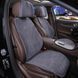 Накидки на передні сидіння Алькантара Maybach Додаткова вентиляція Сірі 2 шт 96500 фото