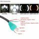 Додаткова LED фара 60 W 10-30V Bi-Led DRL фари 7 дюймів ДХО Ангельські очі 1 шт (3583) 53809 фото 2
