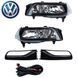 Противотуманные фары для Volkswagen Polo 5 2014-2017 H8-12V 35W с проводкой Комплект (VW-764) 81265 фото