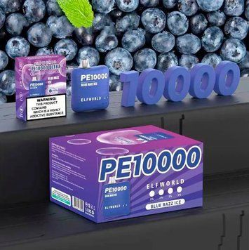 Elf Bar World PE10000 POD 5% Blue Razz Ice Синя Малина Зі Льодом (Підряджається) 60863 фото