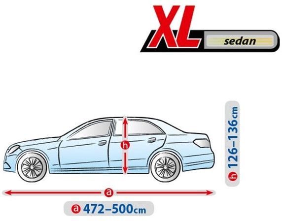 Тент автомобильный для Седана Kegel-Blazusiak XL 510 x 136 См Basic Garage (5-3964-241-3021) 61109 фото