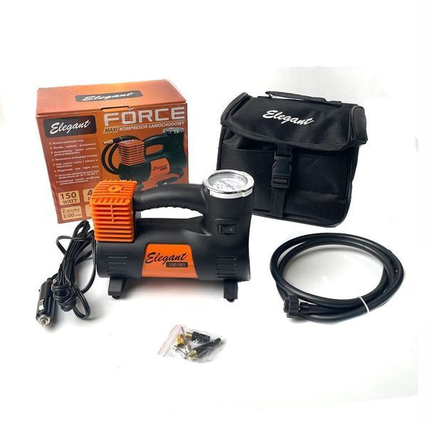 Автомобільний компресор Force MAXI 12v 150вт 40л 10атм 14А (EL 100 085) 51962 фото