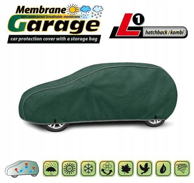 Тент автомобільний для Хечбека Універсала L1 430 х 148 x 136 см Membrane Garage (5-4727-248-3050) 61104 фото
