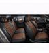 Авточохли накидки для сидінь 5D Алькантара Екокожа Elegant VERONA комплект Коричневий (700 145) 60197 фото 1