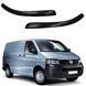 Вії фар для Volkswagen T5 2003-2010 на скотчі Чорні Voron glass 35627 фото 1
