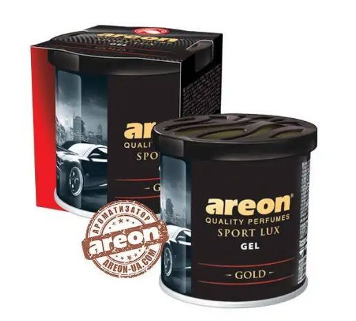 Ароматизатор повітря Areon Gel Can Sport Lux Gold 58266 фото