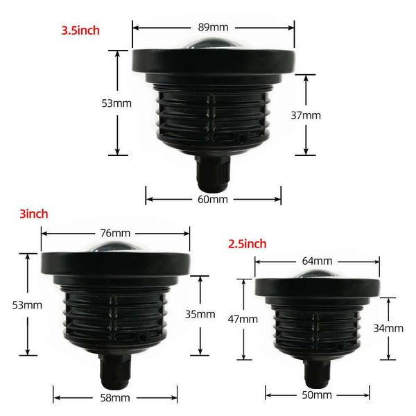 Противотуманные LED Фары круглые / Линза с ДХО D89 мм / 12V / 10W / 7000K 2 шт 42101 фото