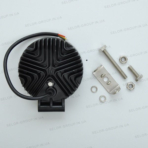 Дополнительная LED фара 60W (3W*20) 10-30V 110x110x45 mm Дальний Cree ДХО (1-60W) 1 шт 56252 фото