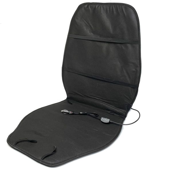 Накидка с подогревом для автомобильного сидения VITOL 100х50 см 1 шт (H 2021V BK) 465733 фото