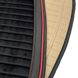 Накидки для сидений Алькантара Napoli Premium комплект Черный красный кант 32553 фото 9