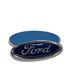 Емблема Ford синя 150х60 мм метал (на скотчі) 94795 фото 2