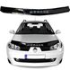 Дефлектор капоту мухобійка Renault Megane II 2002-2009 Voron Glass MR11202 фото 1