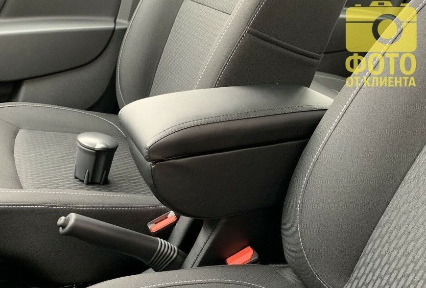 Подлокотник модельный Armrest для Renault Logan / Sandero 2004- Черный SFC_Logan_Sandero_Black фото