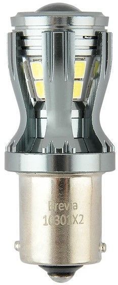 LED автолампа PowerPro 12/24V P21W 14x2835SMD 350Lm 6000K CANbus Оригінал BA15s 2 шт (10301X2) 10301X2 фото