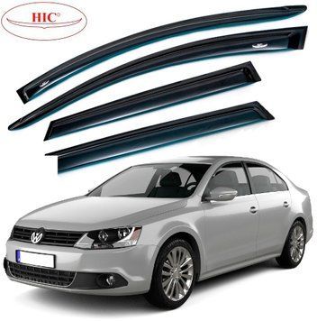 Дефлектори вікон вітровики HIC для Volkswagen Passat B8 2015- седан Оригінал (VW56) VW56 фото
