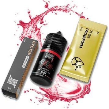 Рідина Chaser Самозаміс Black ULTRA 30ml Wild Strawbery Mint 95019 фото