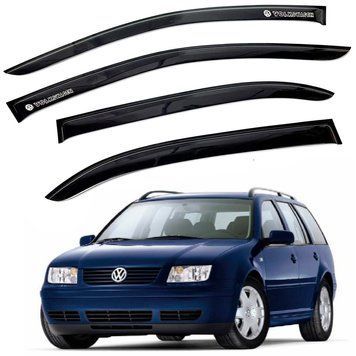 Дефлектори вікон ветровики Volkswagen Bora Variant / Jetta IV Variant 1999-2005 Скотч 3M Voron Glass 91407 фото