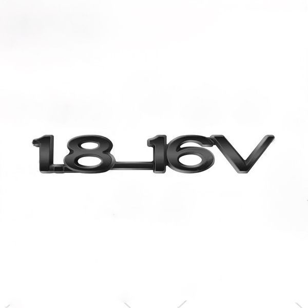 Емблема напис 1.8-16V Чорна 13х85 мм (Завод) 88948 фото