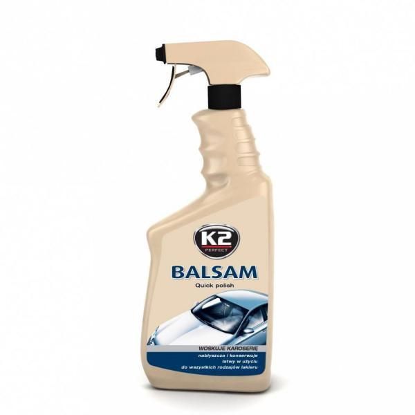 Поліроль кузова молочко на силіконі K2 Balsam 700 мл (K010 ) 33644 фото