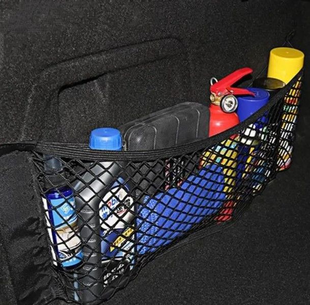 Набір S4C сітка кишеню між сидіннями + сітки органайзер кишеню липучка в багажник S4C_Nest_Nabor1 фото