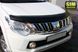 Дефлектор капота мухобойка Mitsubishi L200 15- / Mitsubishi Pajero Sport 16- 3240 фото 1